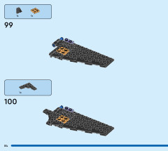 LEGO 76211 instructions page 84 – build guide