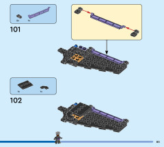 LEGO 76211 instructions page 85 – build guide