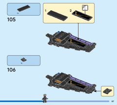 LEGO 76211 instructions page 87 – build guide