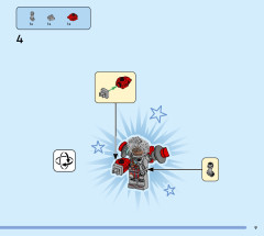 LEGO 76211 instructions page 9 – build guide