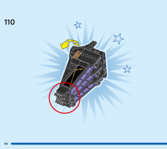 LEGO 76211 instructions page 90 – build guide