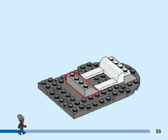 LEGO 76212 instructions page 35 – build guide