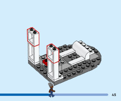 LEGO 76212 instructions page 45 – build guide