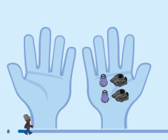 LEGO 76212 instructions page 8 – build guide