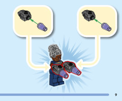 LEGO 76212 instructions page 9 – build guide