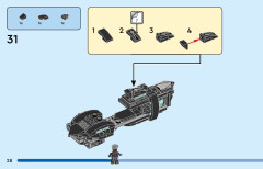 LEGO 76213 instructions page 28 – build guide