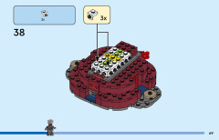 LEGO 76213 instructions page 69 – build guide