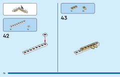LEGO 76213 instructions page 76 – build guide