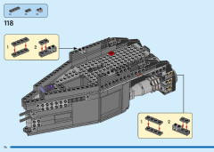 LEGO 76214 instructions page 94 – build guide