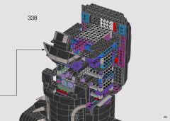 LEGO 76215 instructions page 213 – build guide