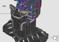LEGO 76215 instructions page 219 – build guide