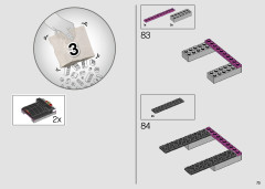 LEGO 76215 instructions page 73 – build guide