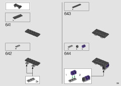 LEGO 76215 instructions page 129 – build guide