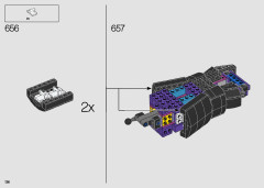 LEGO 76215 instructions page 136 – build guide
