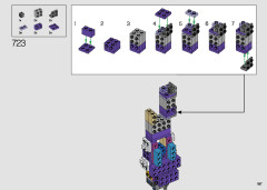 LEGO 76215 instructions page 167 – build guide