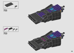 LEGO 76215 instructions page 189 – build guide