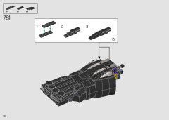 LEGO 76215 instructions page 196 – build guide