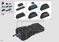 LEGO 76215 instructions page 204 – build guide