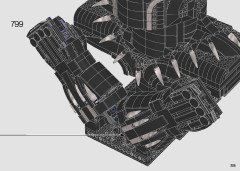 LEGO 76215 instructions page 205 – build guide