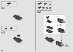 LEGO 76215 instructions page 208 – build guide