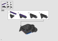 LEGO 76215 instructions page 6 – build guide