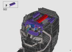 LEGO 76215 instructions page 61 – build guide