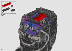 LEGO 76215 instructions page 62 – build guide