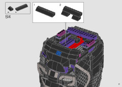 LEGO 76215 instructions page 71 – build guide