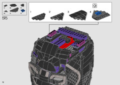 LEGO 76215 instructions page 72 – build guide