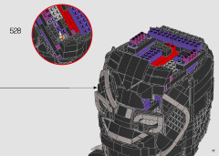 LEGO 76215 instructions page 77 – build guide