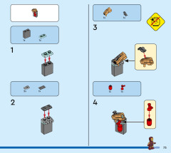 LEGO 76216 instructions page 73 – build guide