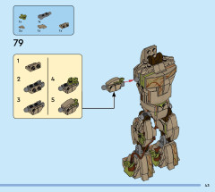 LEGO 76217 instructions page 43 – build guide