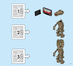 LEGO 76217 instructions page 5 – build guide