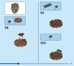 LEGO 76217 instructions page 53 – build guide