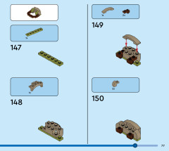 LEGO 76217 instructions page 77 – build guide