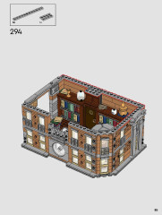 LEGO 76218 instructions page 85 – build guide