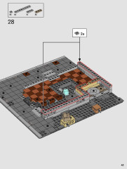 LEGO 76218 instructions page 43 – build guide