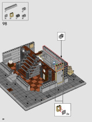 LEGO 76218 instructions page 88 – build guide