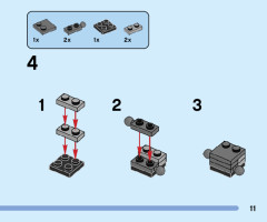 LEGO 76219 instructions page 11 – build guide