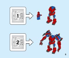 LEGO 76219 instructions page 5 – build guide