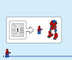 LEGO 76219 instructions page 6 – build guide