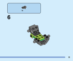 LEGO 76219 instructions page 11 – build guide