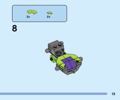 LEGO 76219 instructions page 13 – build guide