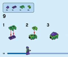 LEGO 76219 instructions page 14 – build guide