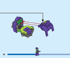 LEGO 76219 instructions page 18 – build guide