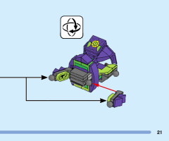 LEGO 76219 instructions page 21 – build guide