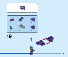 LEGO 76219 instructions page 43 – build guide