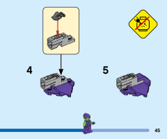 LEGO 76219 instructions page 45 – build guide