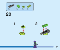 LEGO 76219 instructions page 47 – build guide