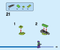 LEGO 76219 instructions page 49 – build guide
